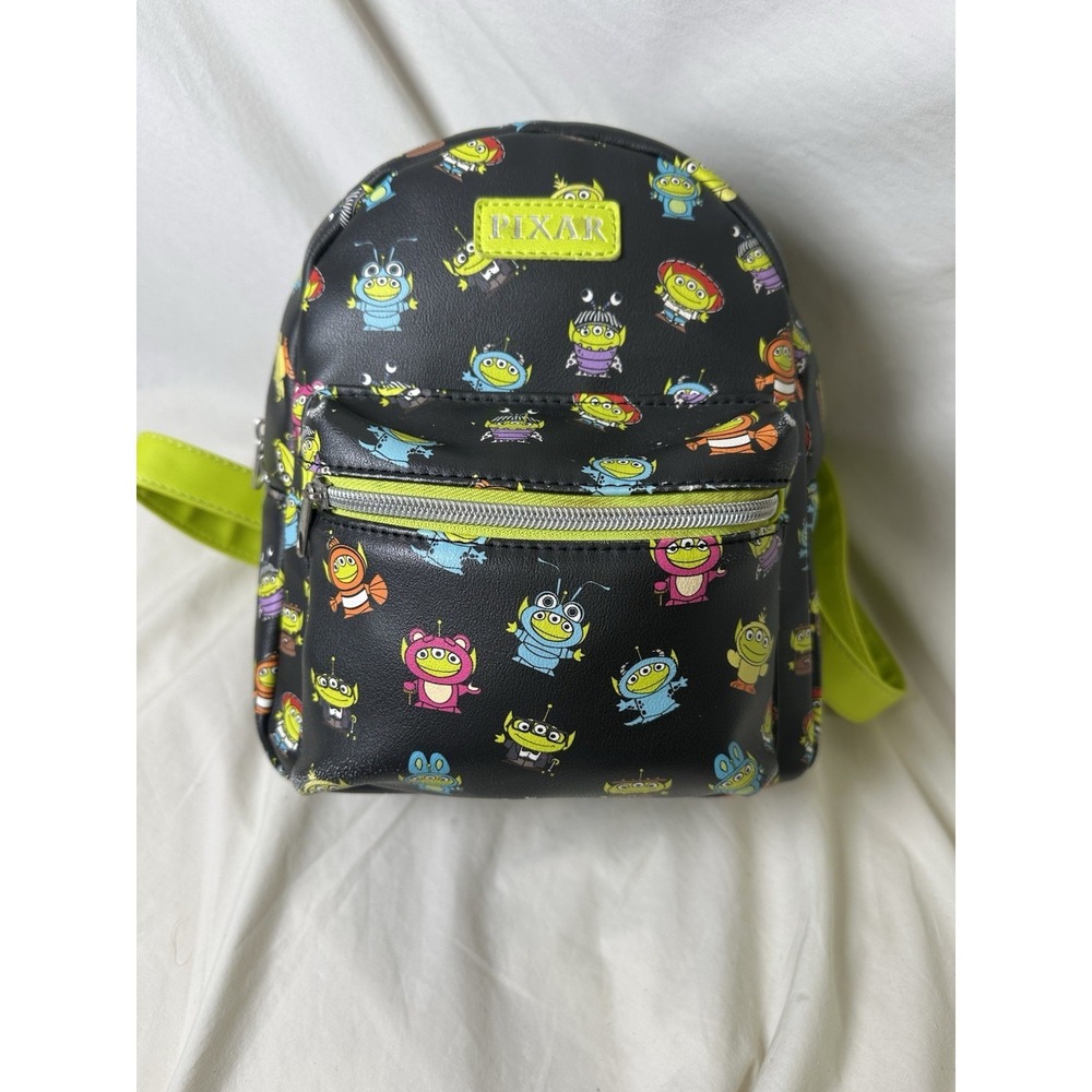 Loungefly Disney Pixar Toy Story Remix Alien Costume Allover Print Mini Backpack